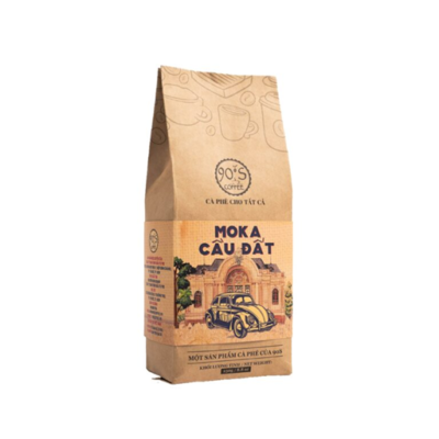Cà phê hạt Moka Cầu Đất